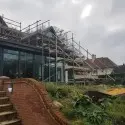 east coast scaffolding roof access at house
