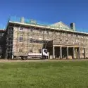east coast scaffolding country house front