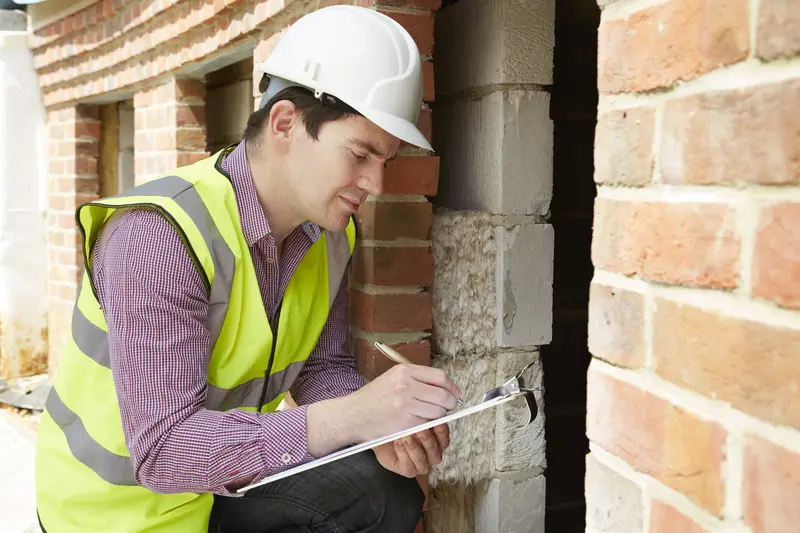 east coast scaffolding inspector of wall
